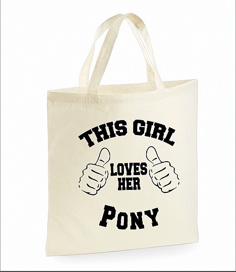 This girl loves her Pony