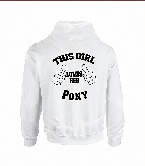 This girl loves her Pony